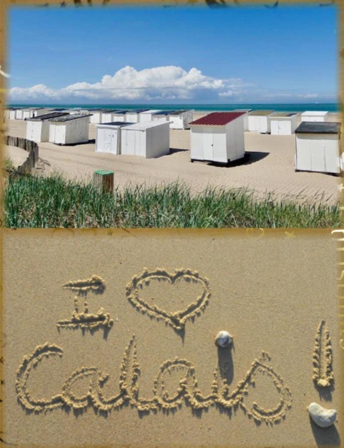 Studio Plage, Vue Mer Et Dragon, Garage Pour Moto Calais Eksteriør bilde
