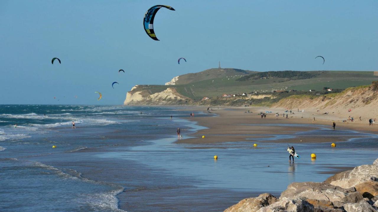 Studio Plage, Vue Mer Et Dragon, Garage Pour Moto Calais Eksteriør bilde
