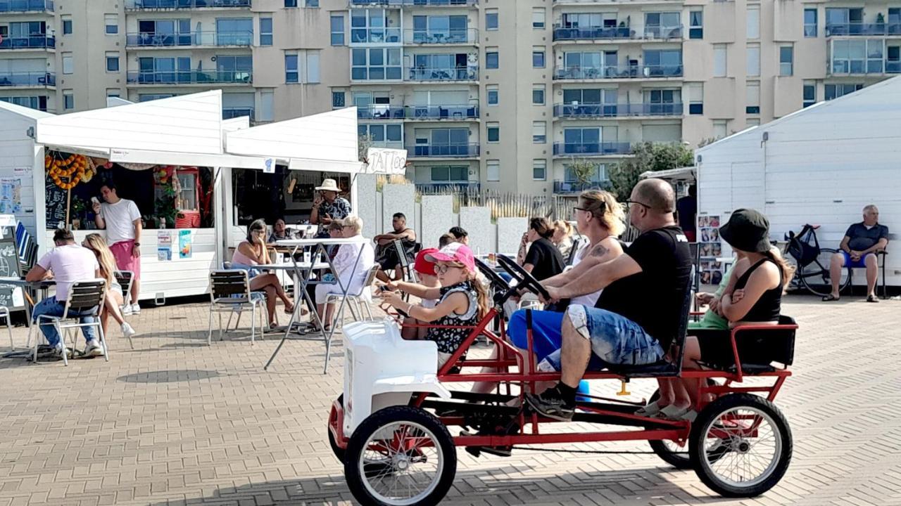 Studio Plage, Vue Mer Et Dragon, Garage Pour Moto Calais Eksteriør bilde